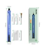 Smart Rechargeable Grinding Pen Portable Grinding Head Rust Removal Polishing Motherboard Repair Electric Grinder, RL-068C – Bild 10