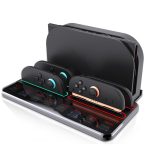 For Nintendo Switch 2 Controller Charging Dock Ultra-thin Stand With 8 Game Card Storage, UT01 Charging Dock