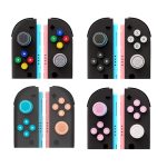 For Nintendo Switch 2 Joy-Con Controllers Silicone Button Skins & Joystick Caps Set – Bild 2