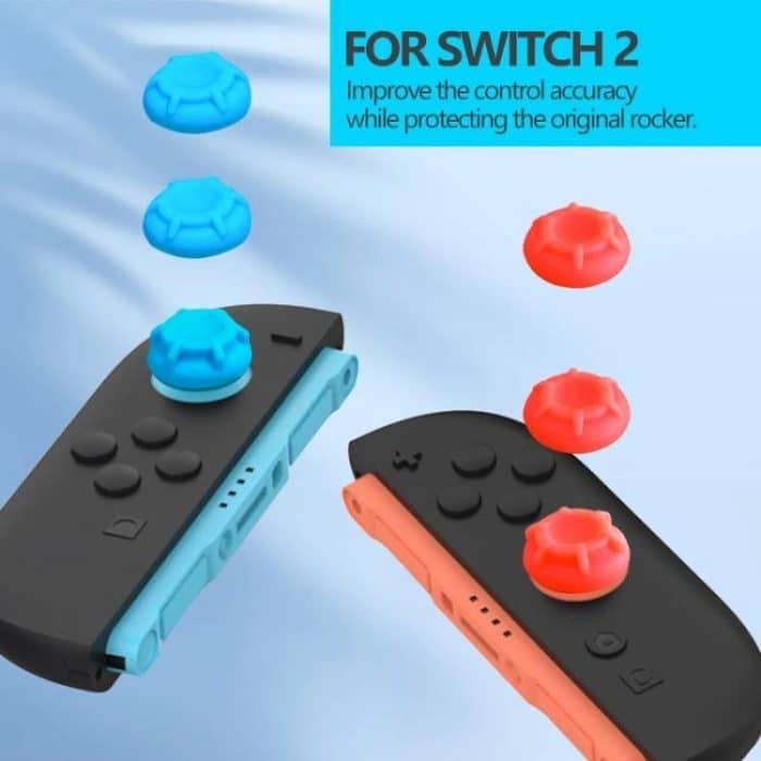 For Nintendo Switch 2 Silicone Joystick Cap 6 In 1 Key Protection Cap – Bild 5