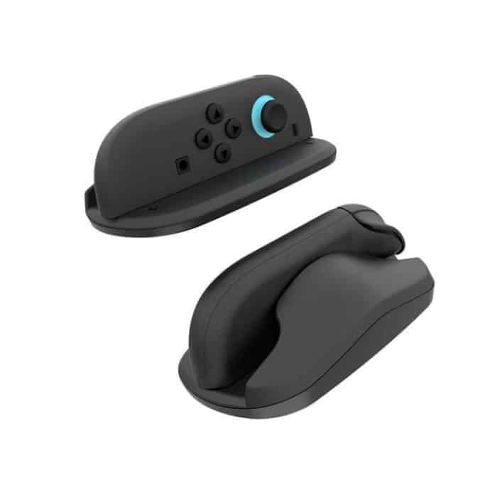2pcs For Nintendo Switch 2 Handle Bracket Mini Portable Mouse Base, HBS-2814 Black, HBS-2814 Blue Orange – Bild 4