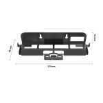 Für Nintendo Switch 2 PGTECH GP-369 Spielkonsole Wandhalterung Lagerregal mit Griff Lagerhaken – Bild 7