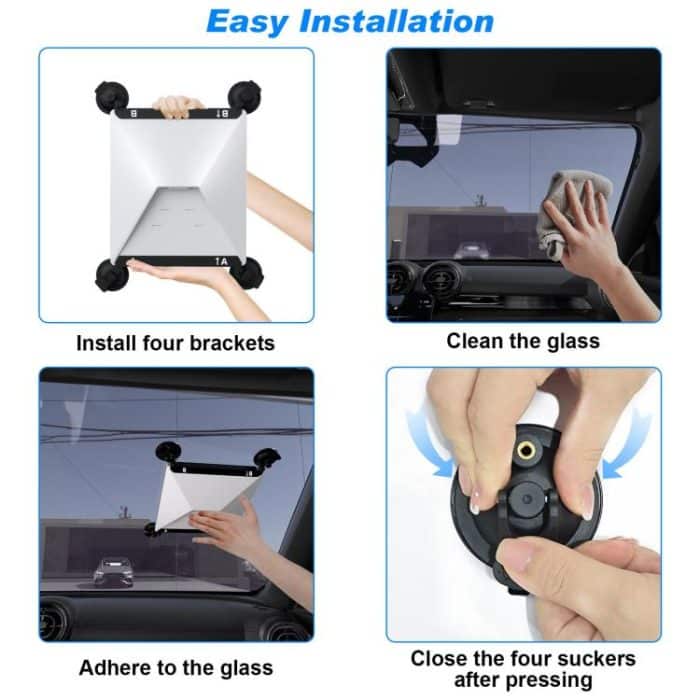 For Starlink Mini Car Metal Suction Cup Holder, S2032, S2032B – Bild 7