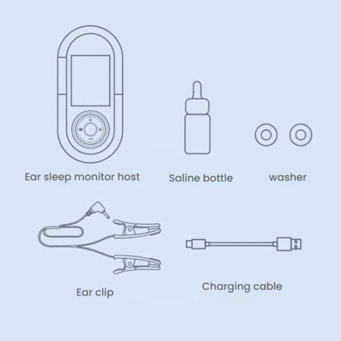 Ear Clip Sleep Aid Device Smart Microcurrent Pulse Pressure Relief Sleep Device, M008 – Bild 12