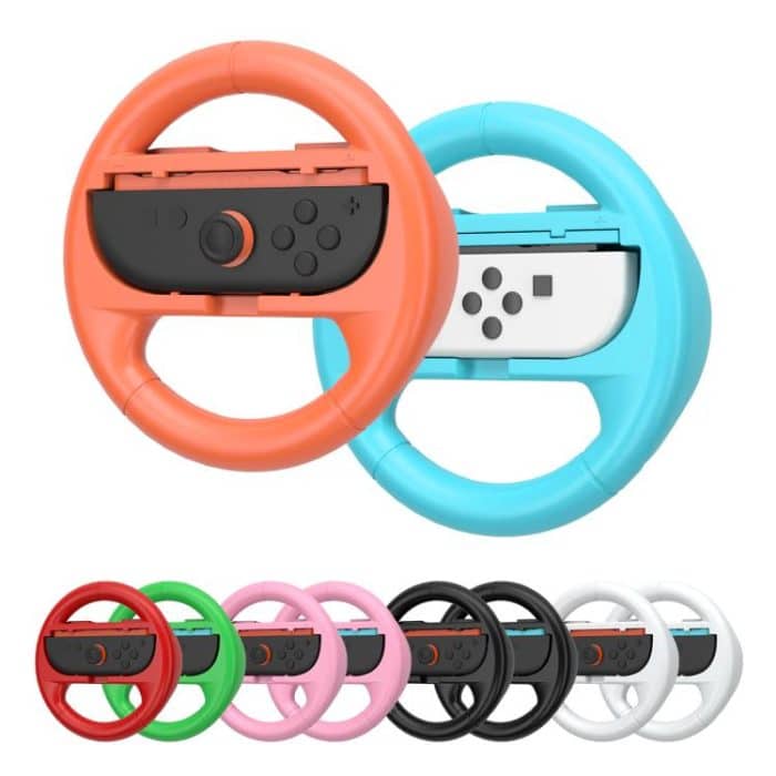 2pcs /Pack Steering Wheel Grip for Nintendo Switch 2/Switch Joy-Con Controllers – Bild 2