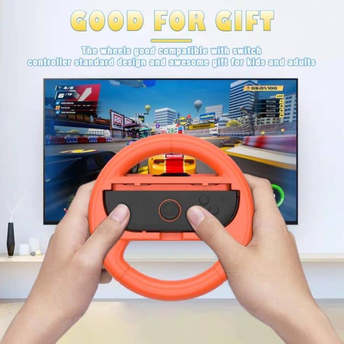 2pcs /Pack Steering Wheel Grip for Nintendo Switch 2/Switch Joy-Con Controllers – Bild 6