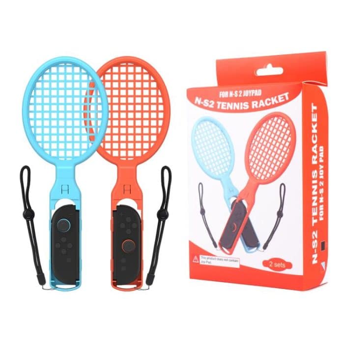 Für Nintendo Schalter 2 Freude-Con 1 paar Tennis Schläger Motion Controller Grip Sport Kit – Bild 1