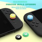 For Nintendo Switch 2 Joy-Con 2pairs Claw-Print Silicone Thumb Grip Caps Button Covers – Bild 4