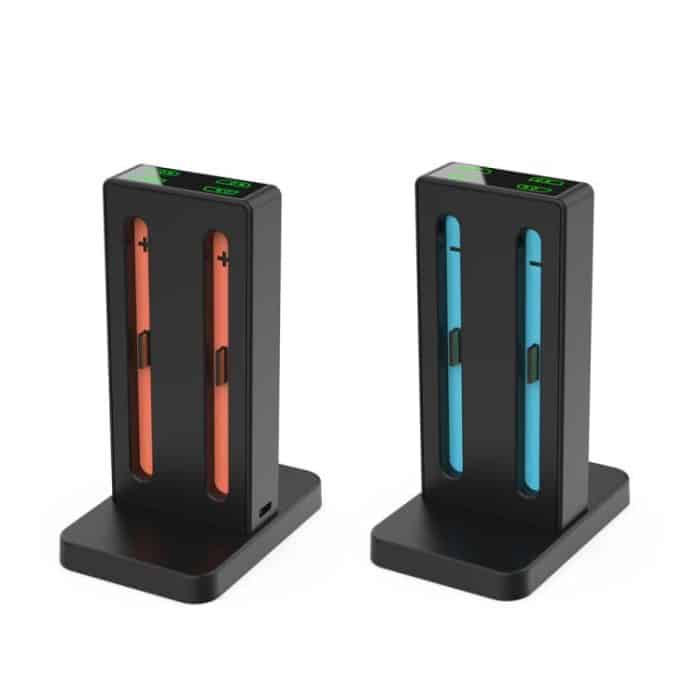 DOBE 4-in-1 Magnetische Ladestation für Nintendo Switch 2 Controller mit LED-Anzeigen und Cartridge-Aufbewahrung – Bild 2