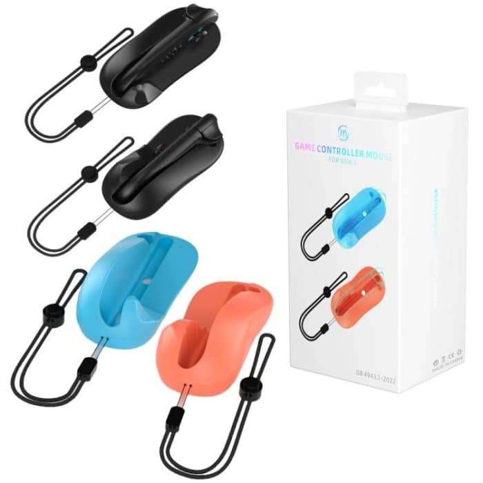 For Nintendo Switch 2 Joy-Con 2pcs /Pack Mini Portable Mouse Adapter Left+Right Controller Bracket, NS2296 (Black), NS2296 (Blue Red) – Bild 9