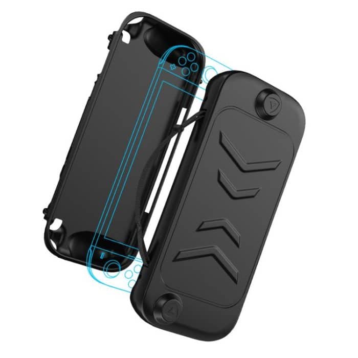 For Nintendo Switch 2 Full-Body Protective Case TPU Base + ABS Cover with Built-in Stand & Carrying Handle – Bild 3