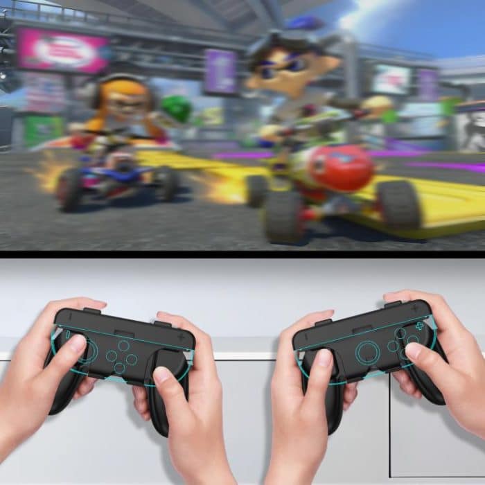 For Nintendo Switch 2 Joy-Con Controllers  2-in-1 Detachable Grip for Dual/Single-Hand Use – Bild 3