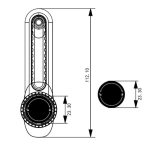 Car Air Outlet Bracket Base, Fixed, Adjustable – Bild 9