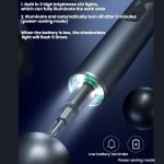 Electric Screwdriver Set With USB Multi-function Mini Charging Station, 29 in 1 – Bild 3