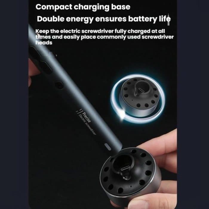 Electric Screwdriver Set With USB Multi-function Mini Charging Station, 29 in 1 – Bild 6