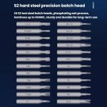 Electric Screwdriver Set With USB Multi-function Mini Charging Station, 29 in 1 – Bild 7