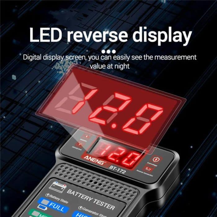 ANENG High-Precision Automobile Battery Tester, BT172 – Bild 3
