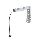 For PS5 Slim Controller 2-in-1 Charging Station Cooling Fan With RGB Lighting