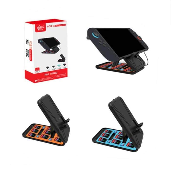 KJH Card Box Stand for Nintendo Switch 2 / Switch OLED / Lite Foldable  Holder with 9 Game Card Slots & 4 SD Card Slots – Bild 2