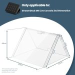 For Elgato Stream Deck MK.2 Live Console Dustproof Acrylic Cover – Bild 3