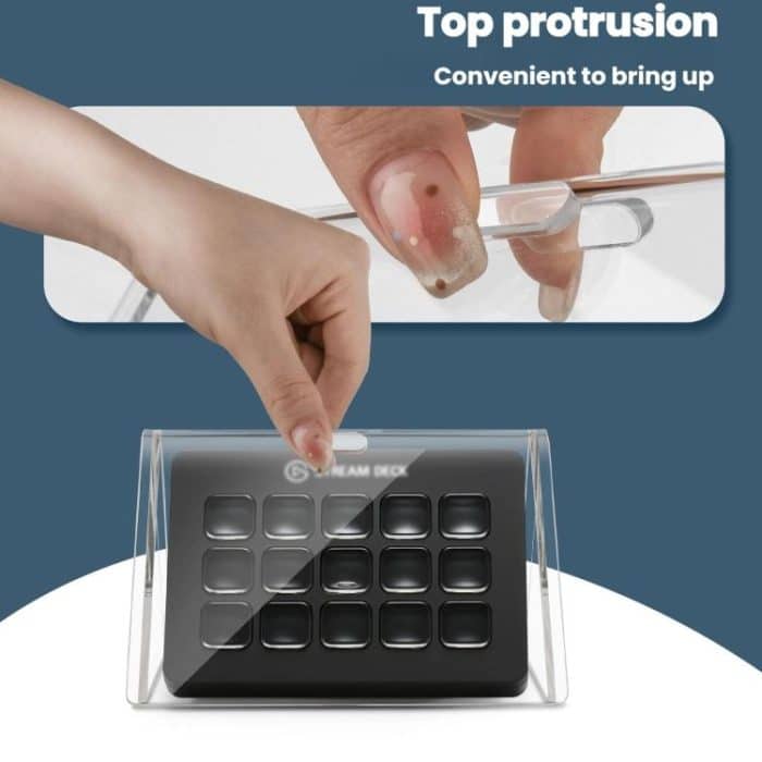 For Elgato Stream Deck MK.2 Live Console Dustproof Acrylic Cover – Bild 5