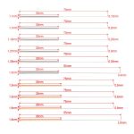 Wiper Nozzle Unclogging Needle Print Nozzle Cleaning Steel Needle, 10pcs /Set, 10pcs /Set+2 Tweezers – Bild 3