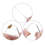 Wiper Nozzle Unclogging Needle Print Nozzle Cleaning Steel Needle, 10pcs /Set, 10pcs /Set+2 Tweezers – Bild 4