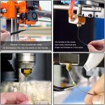 Wiper Nozzle Unclogging Needle Print Nozzle Cleaning Steel Needle, 10pcs /Set, 10pcs /Set+2 Tweezers – Bild 6