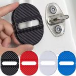 5sets Door Latch Protector Plastic Door Latch Cover Shock Absorbing Noise Reducing Soundproofing Adhesive Sticker – Bild 2