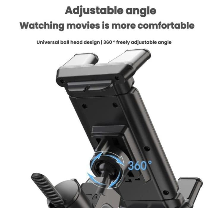 Bicycle Fitness Equipment Mobile Phone Tablet Universal Anti-Slip Bracket – Bild 4