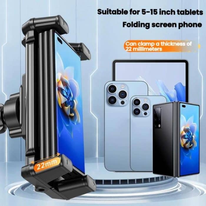 Bicycle Fitness Equipment Mobile Phone Tablet Universal Anti-Slip Bracket – Bild 7