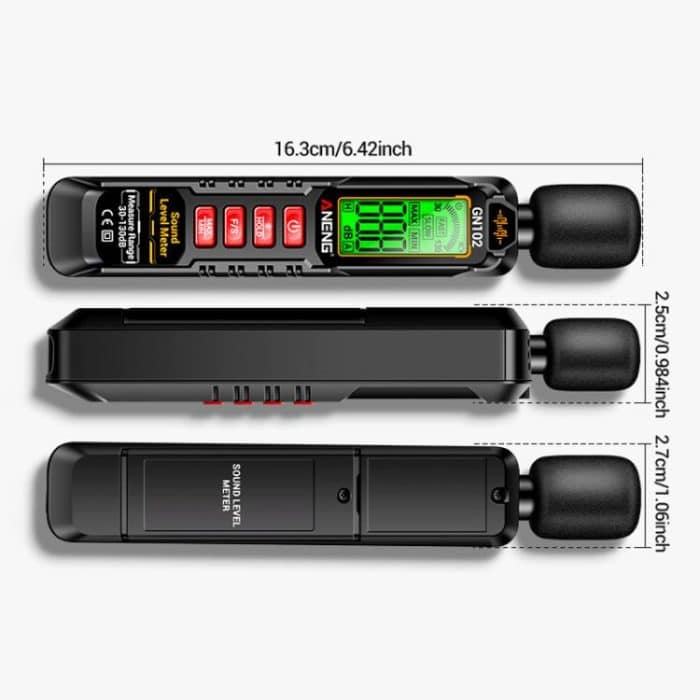 ANENG Sound Decibel Tester Volume Sound Level Noise Meter – Bild 2