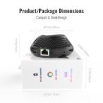 Für Nintendo Switch 2 JYS 4K 60Hz TV Dock 5-In-1 HUB mit Gigabit Ethernet Port RGB Umgebungsbeleuchtung – Bild 11