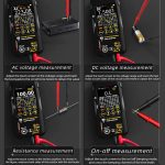 BSIDE SH9 Infrared Thermal Imaging Multimeter Touchscreen High-Definition Thermal Imaging Thermometer Electrical Floor Heating Inspection, Standard, Standard+Flexible Coil, Standard+Macro Lens, Standard+Macro Lens+Flexible Coil – Bild 15