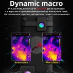 BSIDE SH9 Infrared Thermal Imaging Multimeter Touchscreen High-Definition Thermal Imaging Thermometer Electrical Floor Heating Inspection, Standard, Standard+Flexible Coil, Standard+Macro Lens, Standard+Macro Lens+Flexible Coil – Bild 8