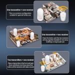 ANENG Home Intelligent Electronic Remote Control Waterproof Wireless Doorbell, One Press One Ring, One Press Two Rings, Two Presses One Ring – Bild 11