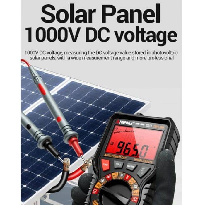 ANENG Intelligent Double Tube Anti-Burn Capacitor Multimeter, SZ12 – Bild 3