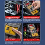 ANENG 12V/24V Car Battery Relay Four-Pin Digital Display Tester – Bild 8