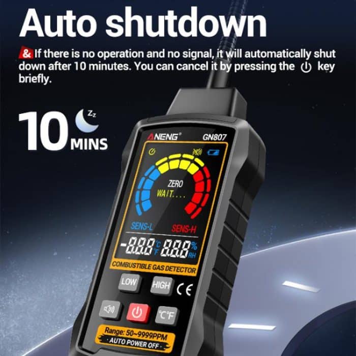 ANENG Digital Display Combustible Gas Leak Detector, GN807 – Bild 7