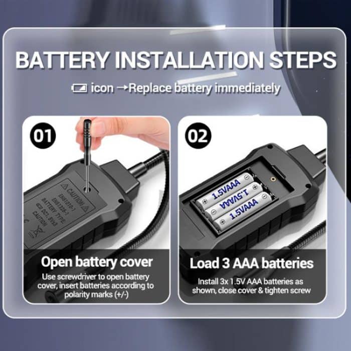 ANENG Digital Display Combustible Gas Leak Detector, GN807 – Bild 8