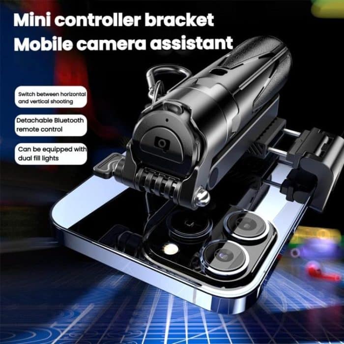 Portable Retractable Bluetooth Selfie Stick For Mobile Phones, P15-H1 Black, P15-H1 White, P15-H2 Black, P15-H2 White – Bild 2