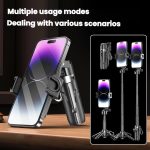 Portable Retractable Bluetooth Selfie Stick For Mobile Phones, P15-H1 Black, P15-H1 White, P15-H2 Black, P15-H2 White – Bild 7