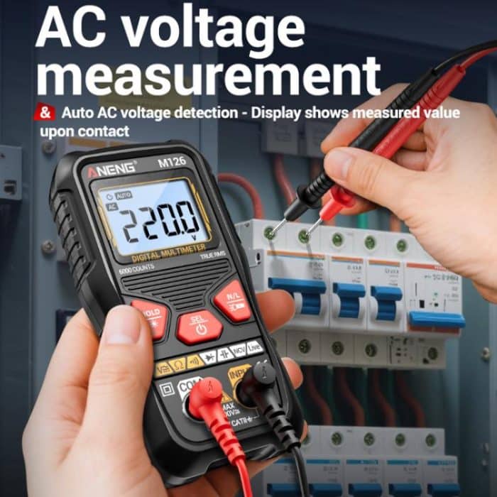 ANENG Anti-burn Electrical Digital Display Fully Automatic Digital Multimeter, M126 – Bild 4