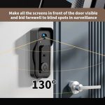 X6 Home Intelligente drahtlose Infrarot-Nachtsicht-Video-Türklingel mit 4,3-Zoll-Display, Black+64G, X6 – Bild 4