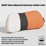 Car Driver Seat Memory Foam Support Lumbar Cushion – Bild 3