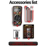ANENG High-precision Maintenance Multi-function Digital Display Multimeter, SZ202 Red, SZ202 Black – Bild 12