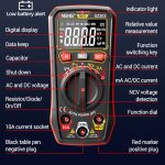 ANENG High-precision Maintenance Multi-function Digital Display Multimeter, SZ202 Red, SZ202 Black – Bild 10