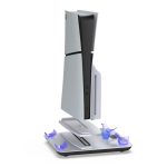 Für PS5 / PS5 Slim / PS VR2 DOBE TP5-3550 Spielkonsole Kühlbasis Controller Ladeständer + Kopfhörerhalter – Bild 4