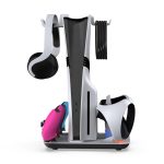 Für PS5 / PS5 Slim / PS VR2 DOBE TP5-3550 Spielkonsole Kühlbasis Controller Ladeständer + Kopfhörerhalter – Bild 6