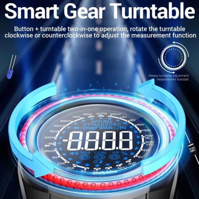 ANENG Portable High-precision Rotating Disk Intelligent Fully Automatic Multimeter, SZ312 – Bild 3